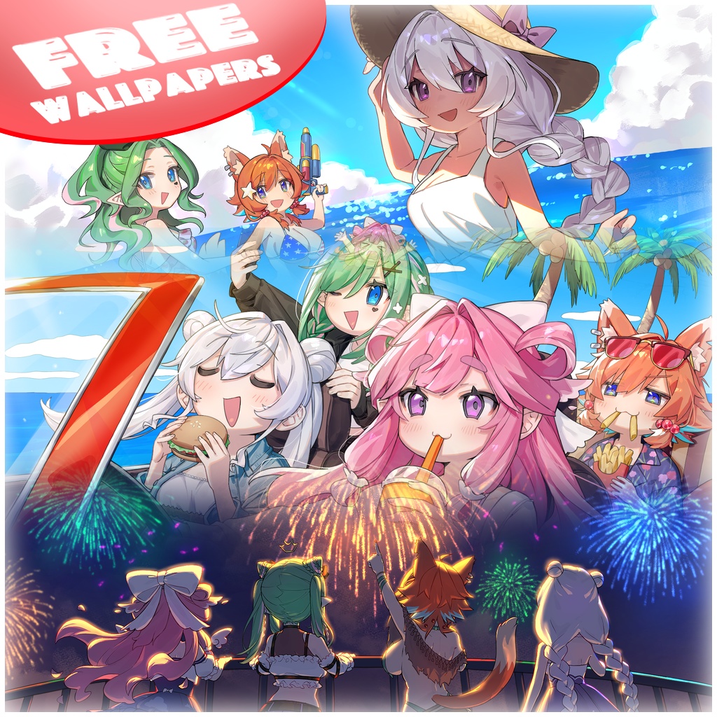 [FREE] V-Dere REALM:ERA 1 year Anniversary Animated Wallpapers
