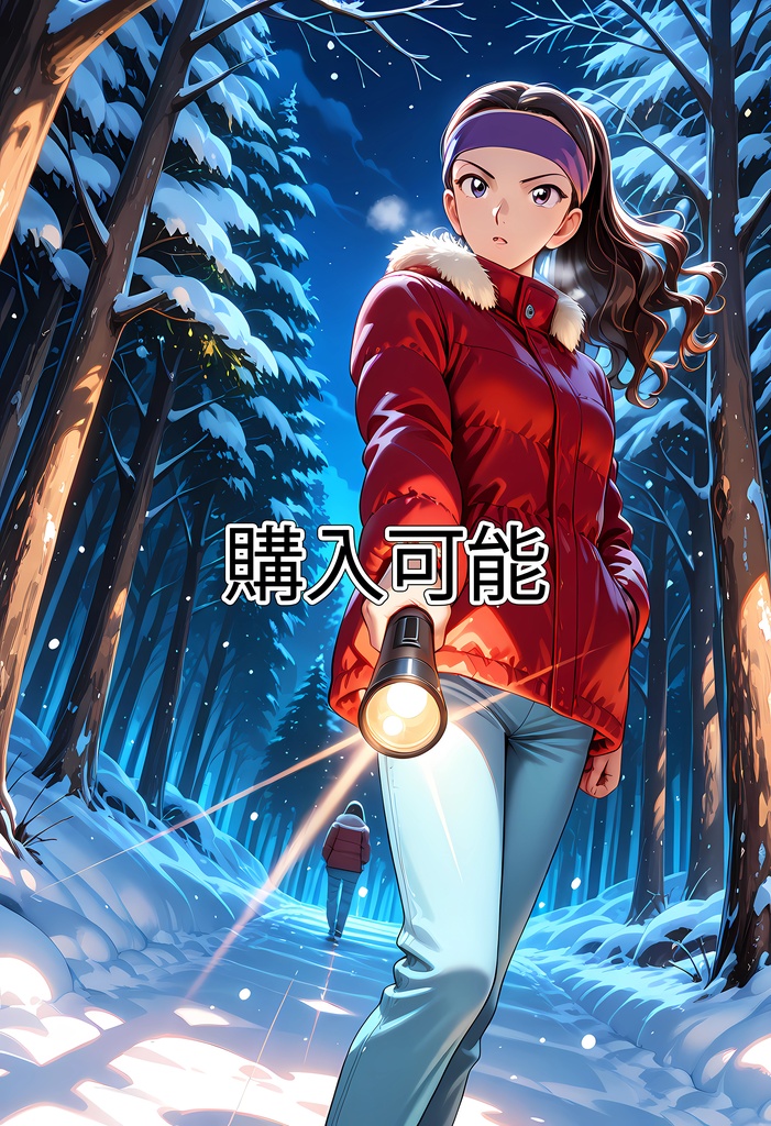アニメ少女のデジタルアート絵画 13