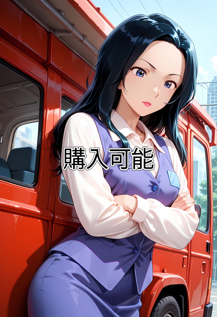 アニメ少女のデジタルアート絵画 14