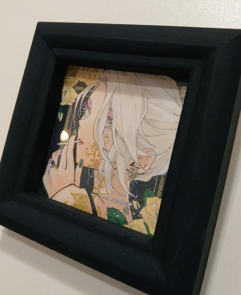 【ミニ原画】黄薔薇