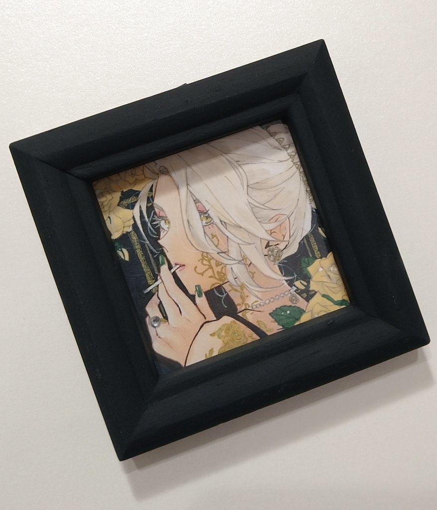 【ミニ原画】黄薔薇