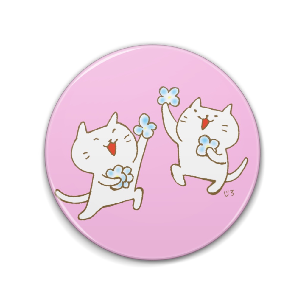 じろにゃんのお花見