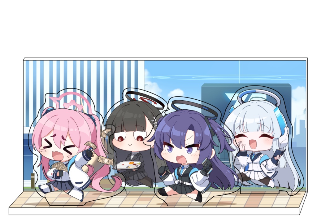 とっとこセミナーアクリルジオラマ