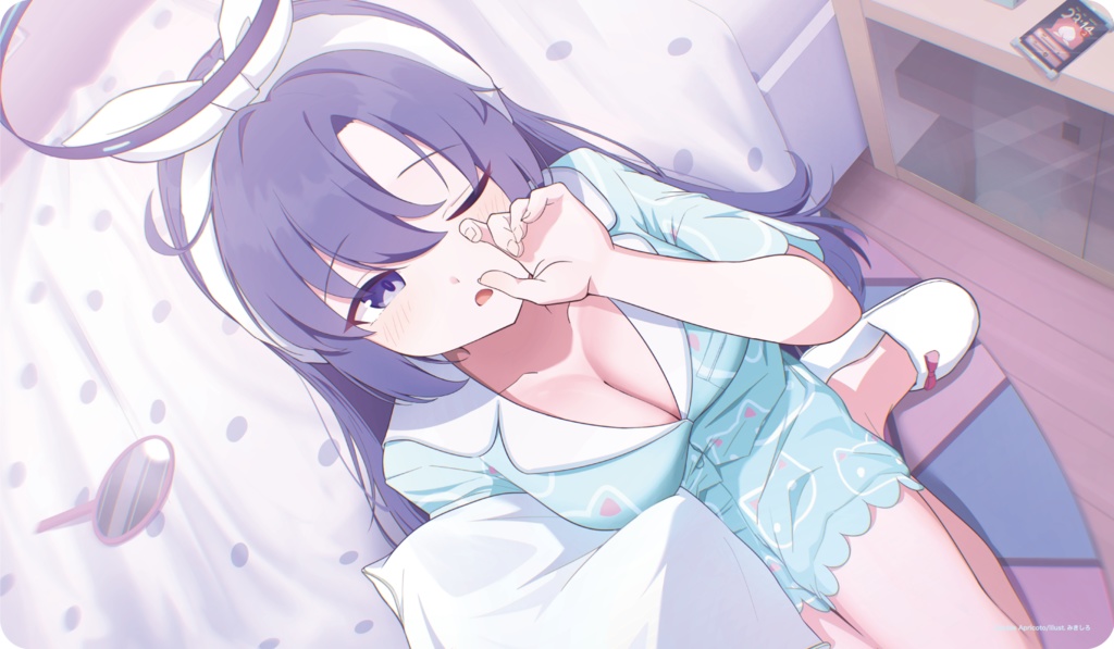 メモロビ風パジャマユウカ　プレイマット