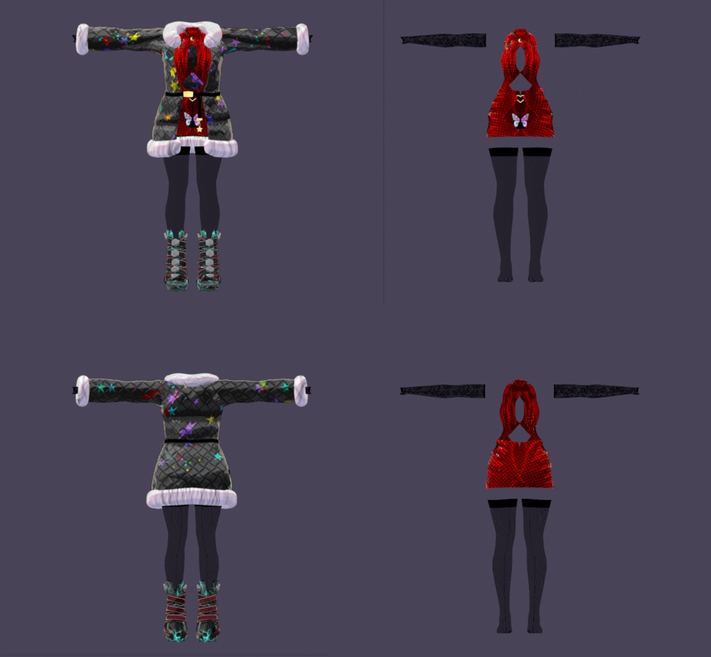 セレスティアちゃん向け衣装「らぶあふぇあ」