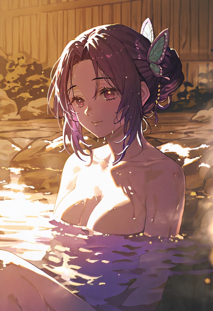 鬼滅の刃:胡蝶しのぶ スマホ用動態壁紙