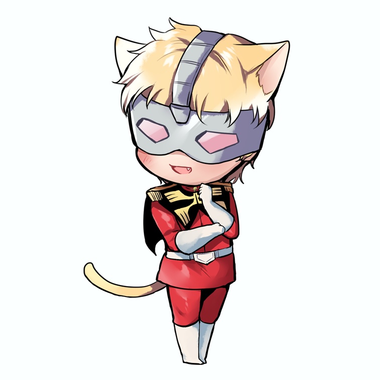 猫耳シャアアクスタ