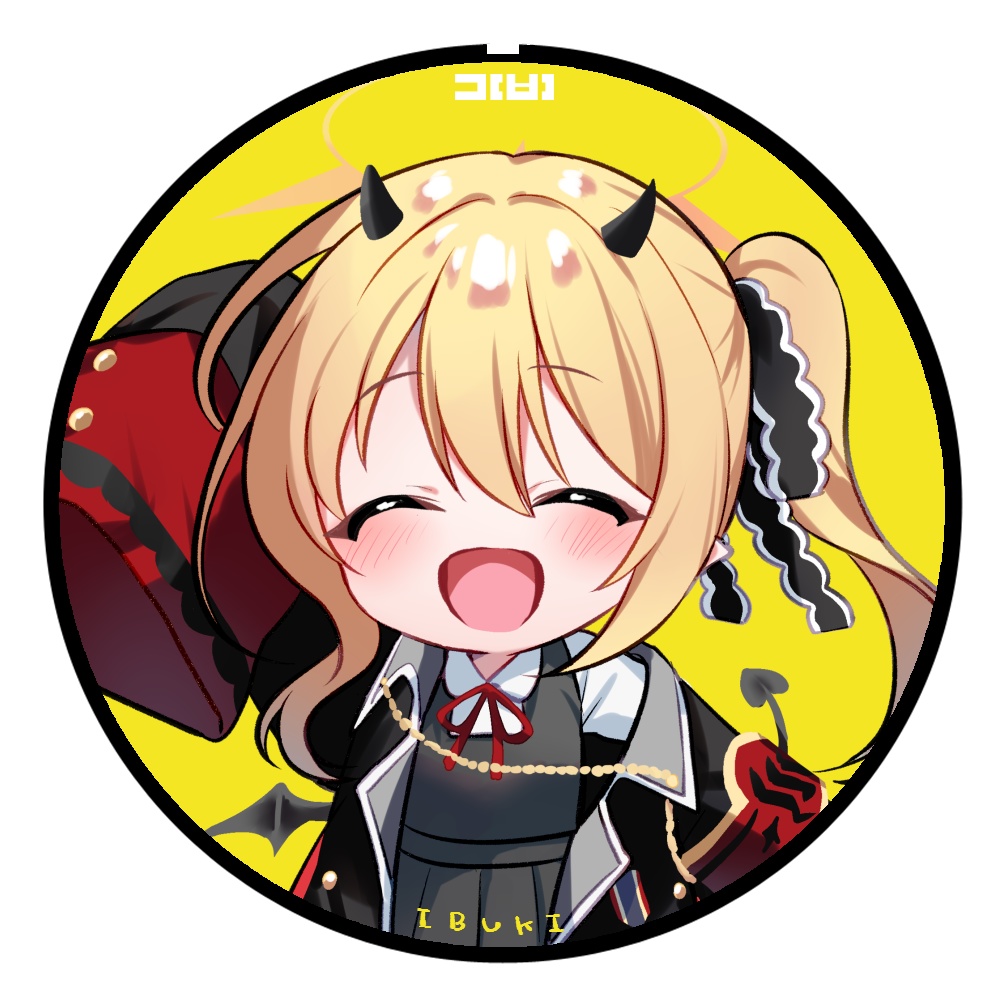 イブキ缶バッジ