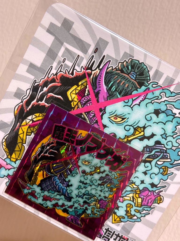 【販売用】戦国時代絵巻100種 記念シール 『魔王ノブナガ』