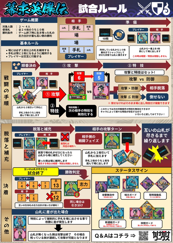 幕末英傑伝シール