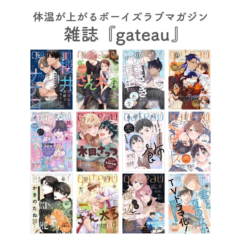 〔雑誌〕『gateau』限定特典付き