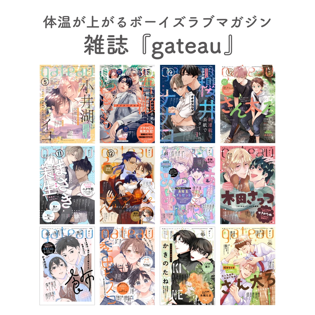 〔雑誌〕『gateau』限定特典付き