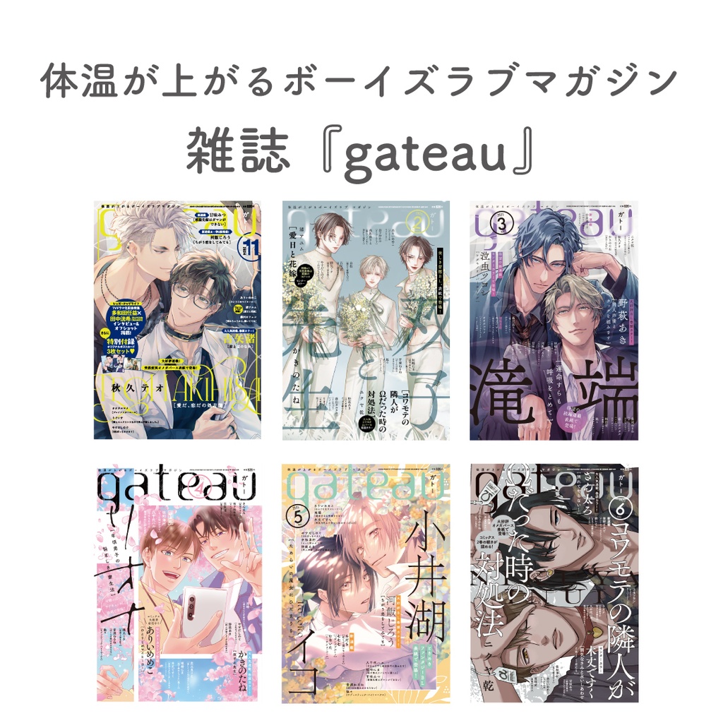 〔雑誌〕『gateau』