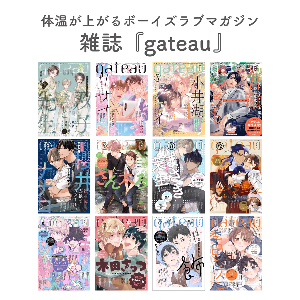 〔雑誌〕『gateau』限定特典付き