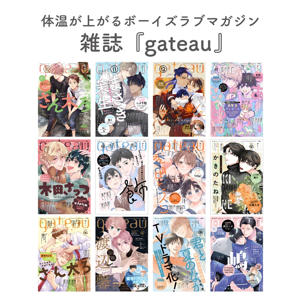 〔雑誌〕『gateau』限定特典付き