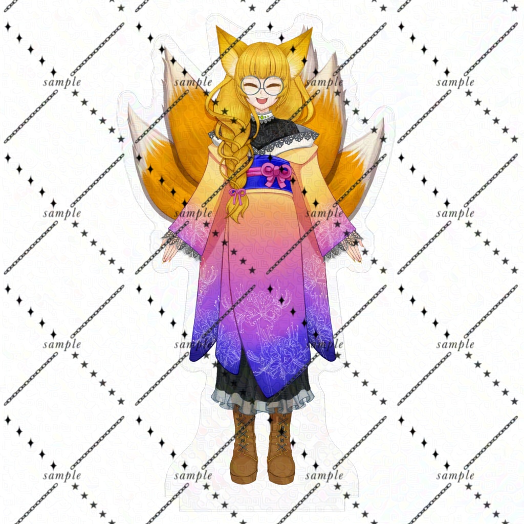 【狐火ヤコ】アクリルスタンド 1st 笑顔ver.