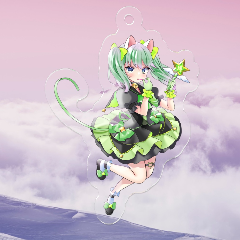 限定眠莉ねこ アクキー