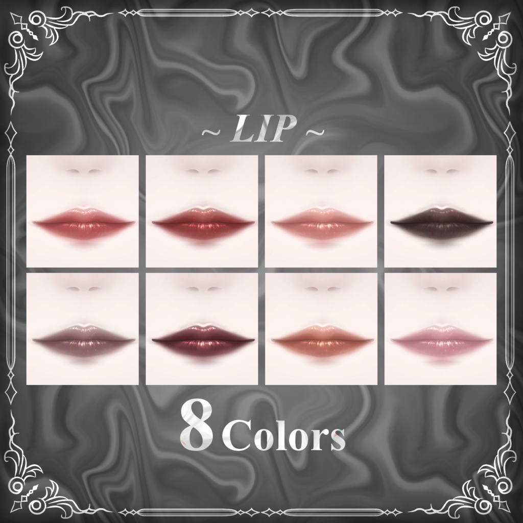 【Shuan 専用】🖤ObsidianKiss Makeup&Eye Texture🖤