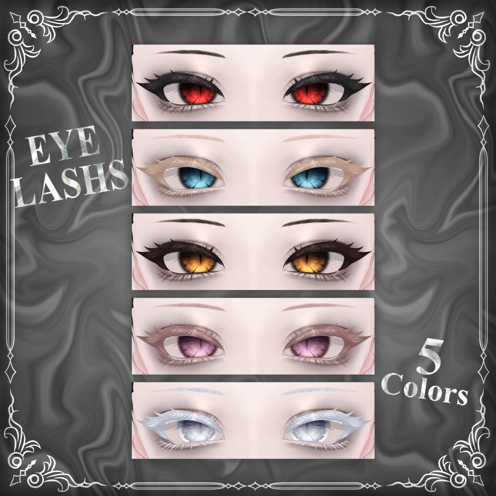 【Shuan 専用】🖤ObsidianKiss Makeup&Eye Texture🖤