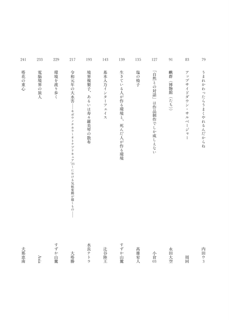 環境SF合同 圏界面