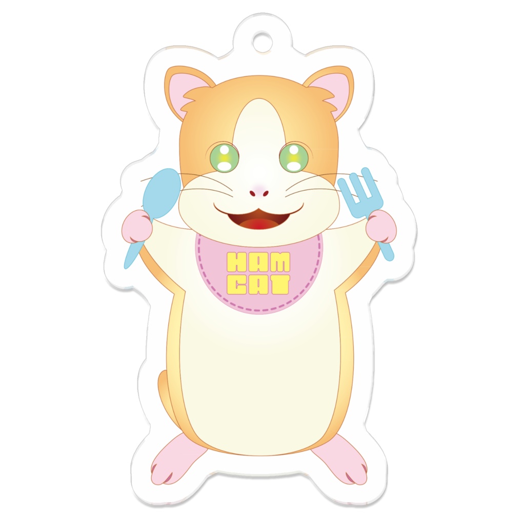 ham cat アクリルキーホルダー