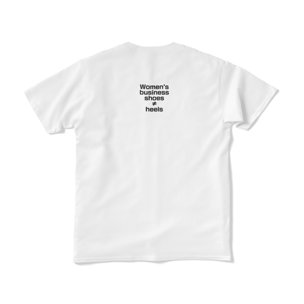 【復刻】#KuToo カラーロゴ Tシャツ