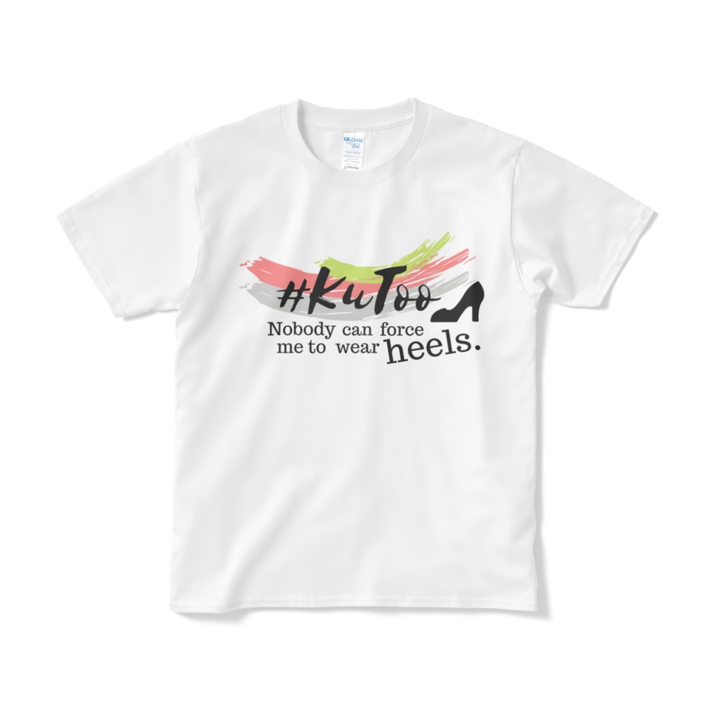【復刻】#KuToo カラーロゴ Tシャツ
