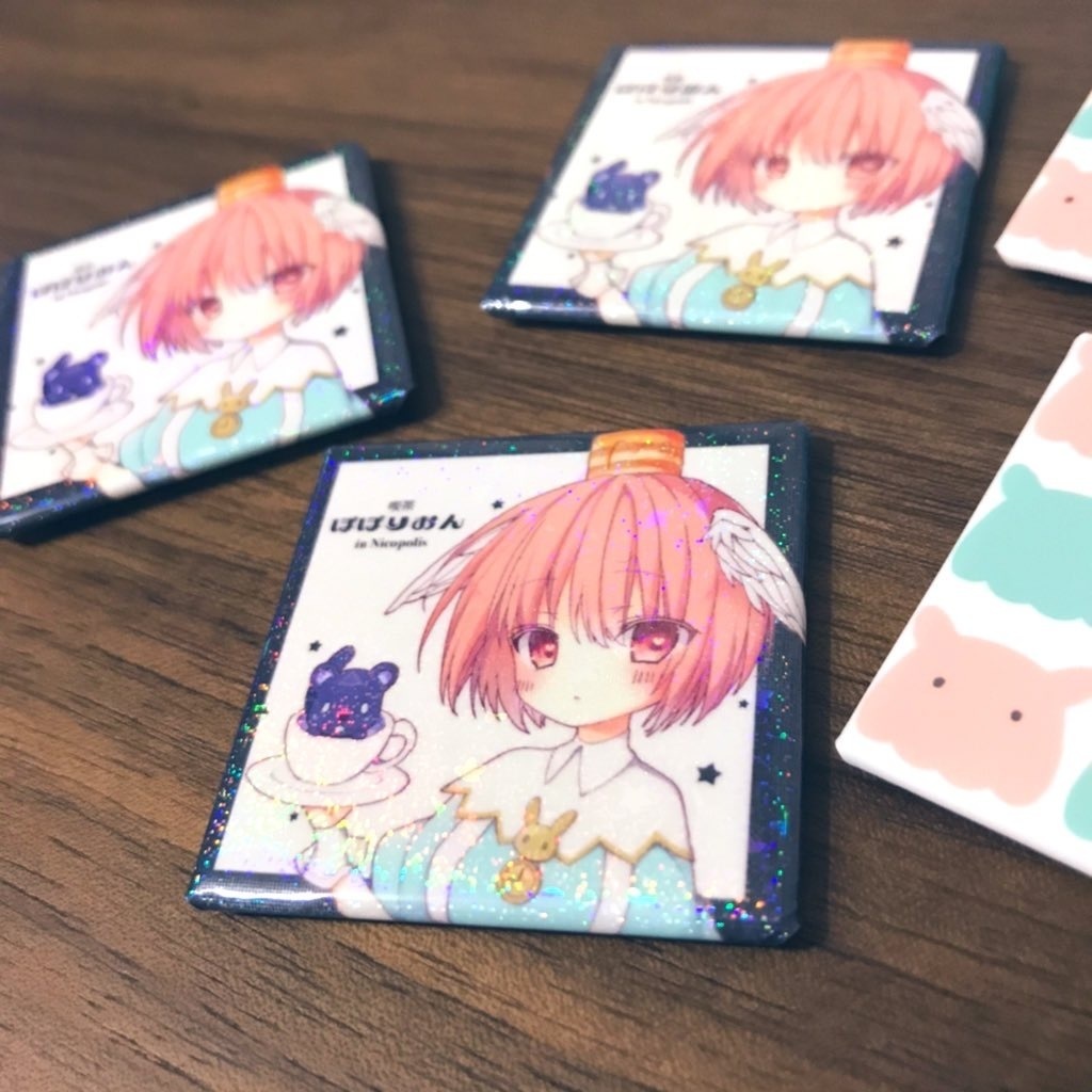 C97表紙風スクエアマグネット