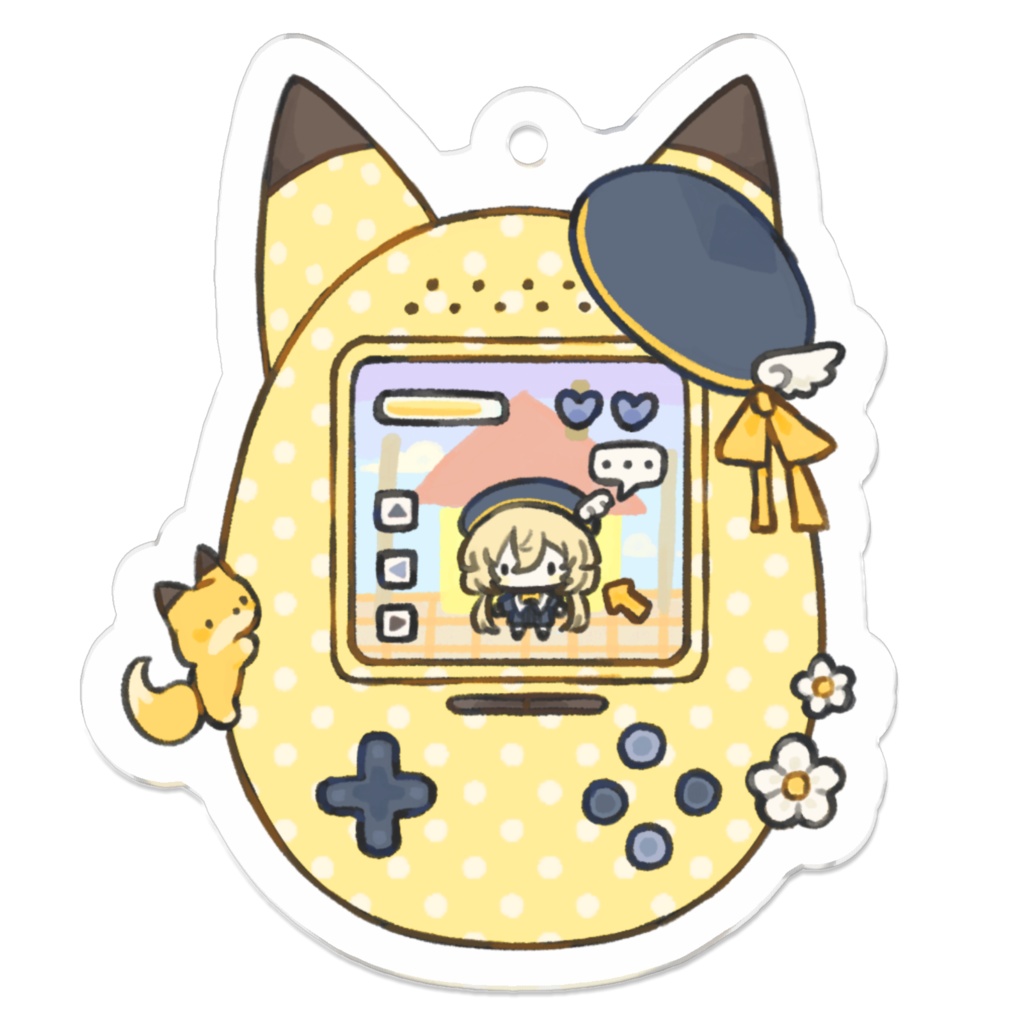 ミニチタといっしょアクリルキーホルダー ┋ Birthday goods 2024