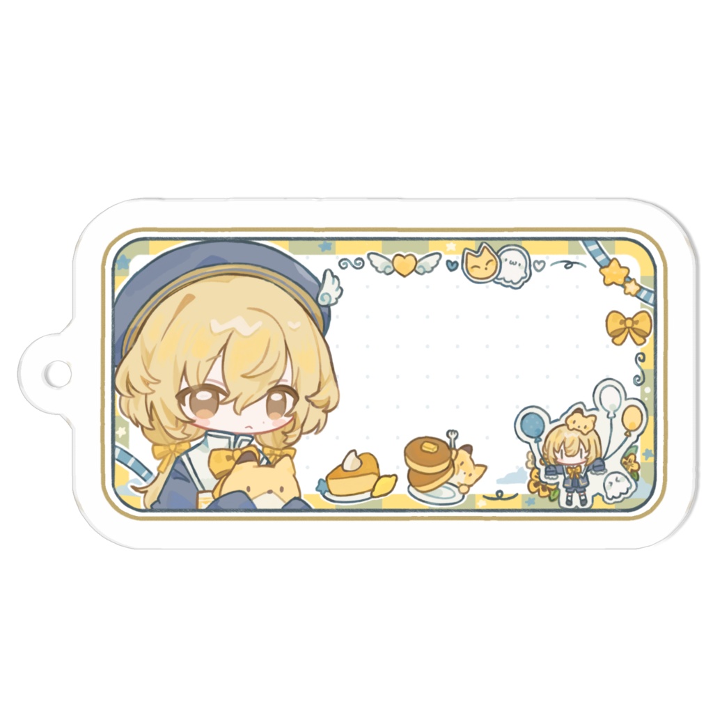 おなまえアクリルキーホルダー ┋ Birthday goods 2024