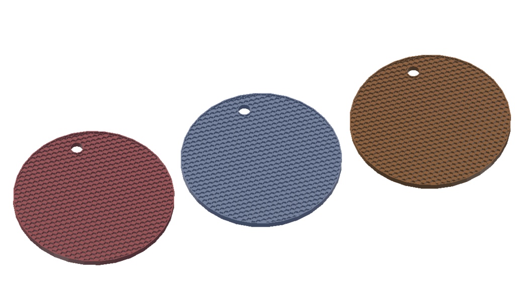 【無料】シリコン製の鍋敷きのようなもの