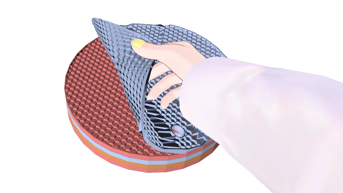 【無料】シリコン製の鍋敷きのようなもの