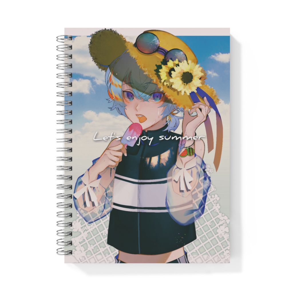 Let's enjoy summer リングノート(A5)