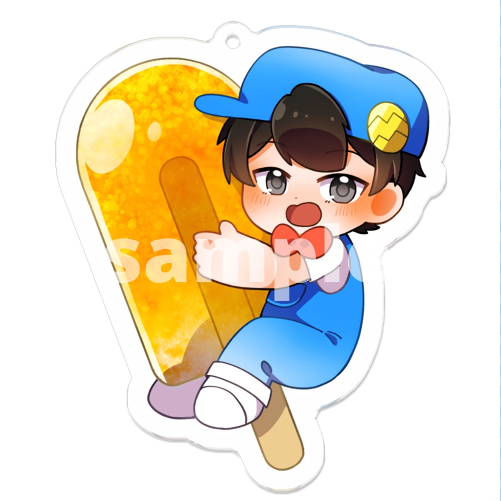 松田名作 アクリルキーホルダー【7cm】