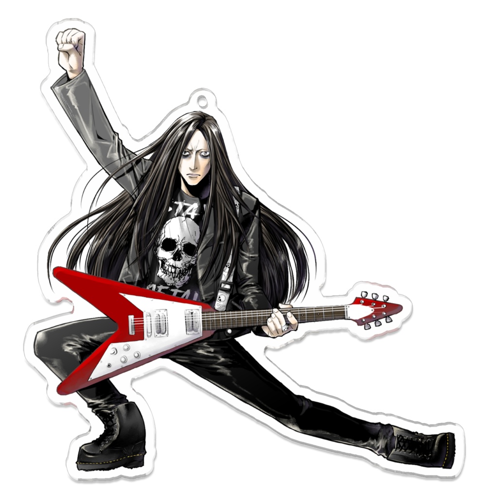 【異世界メタラー】アレキ　アクリルキーホルダー