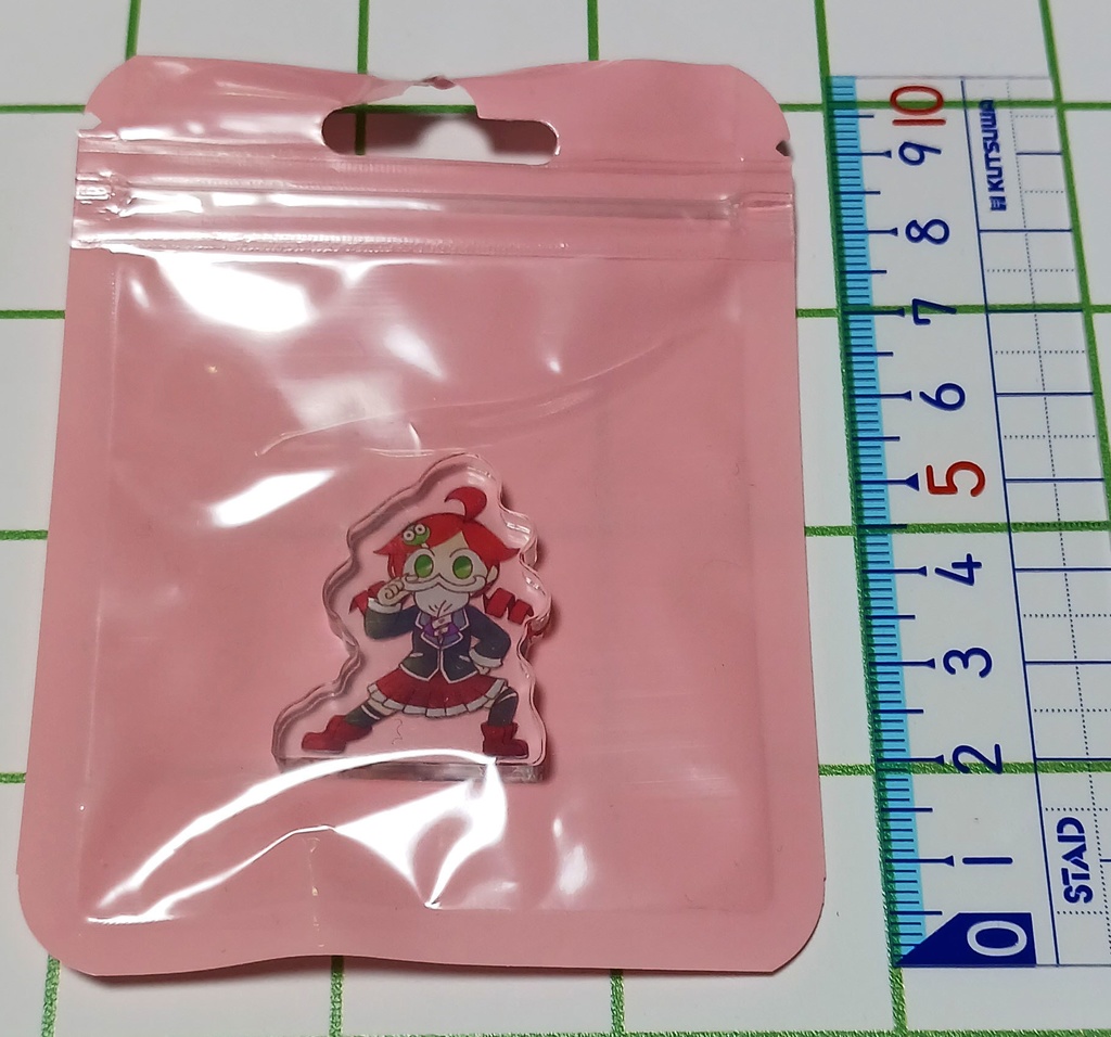 【アクリル】ふさふさりんご