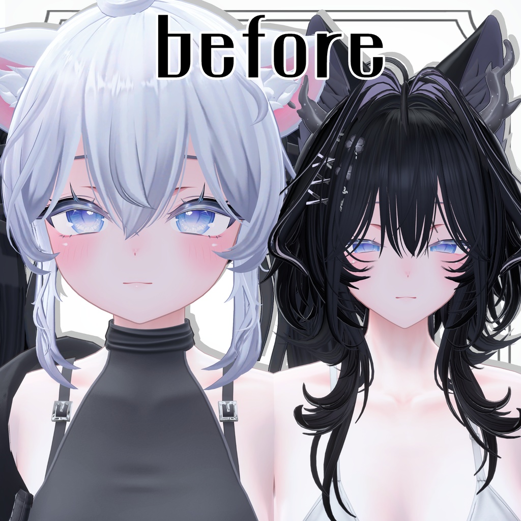 ✦ 大人ダウナー系Sio MAKE&EYE+Blendshape✦