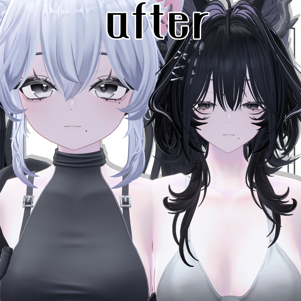 ✦ 大人ダウナー系Sio MAKE&EYE+Blendshape✦