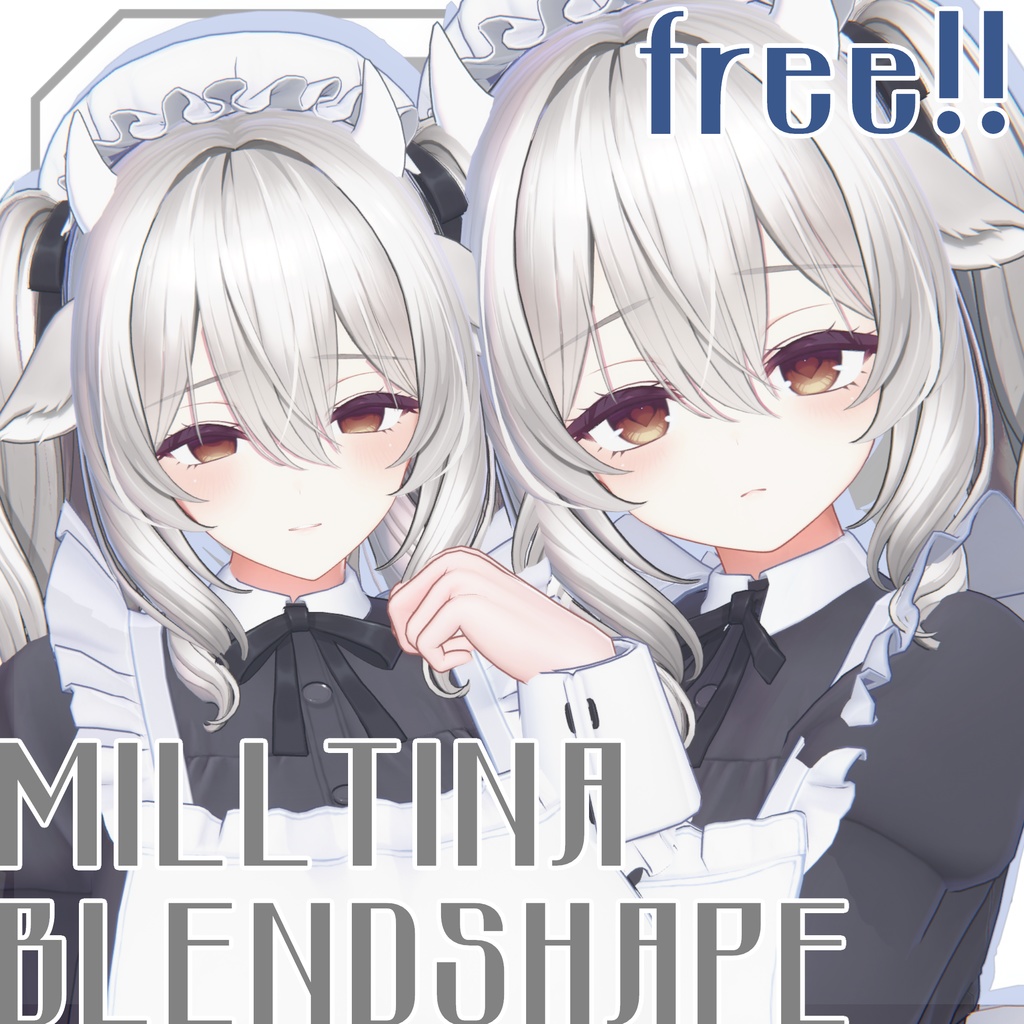 【無料 free】✦shop follower300 over♡ Milltina Blendshapes