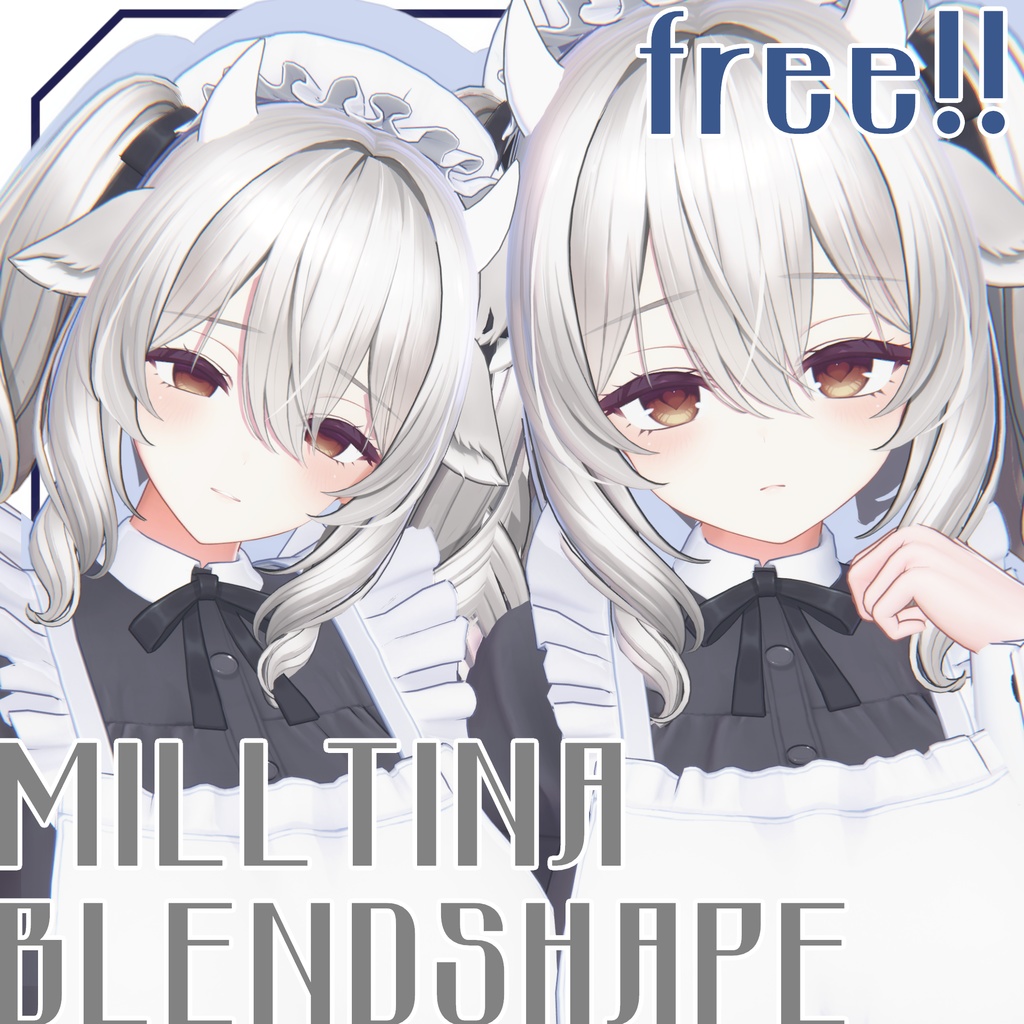 【無料 free】✦shop follower300 over♡ Milltina Blendshapes
