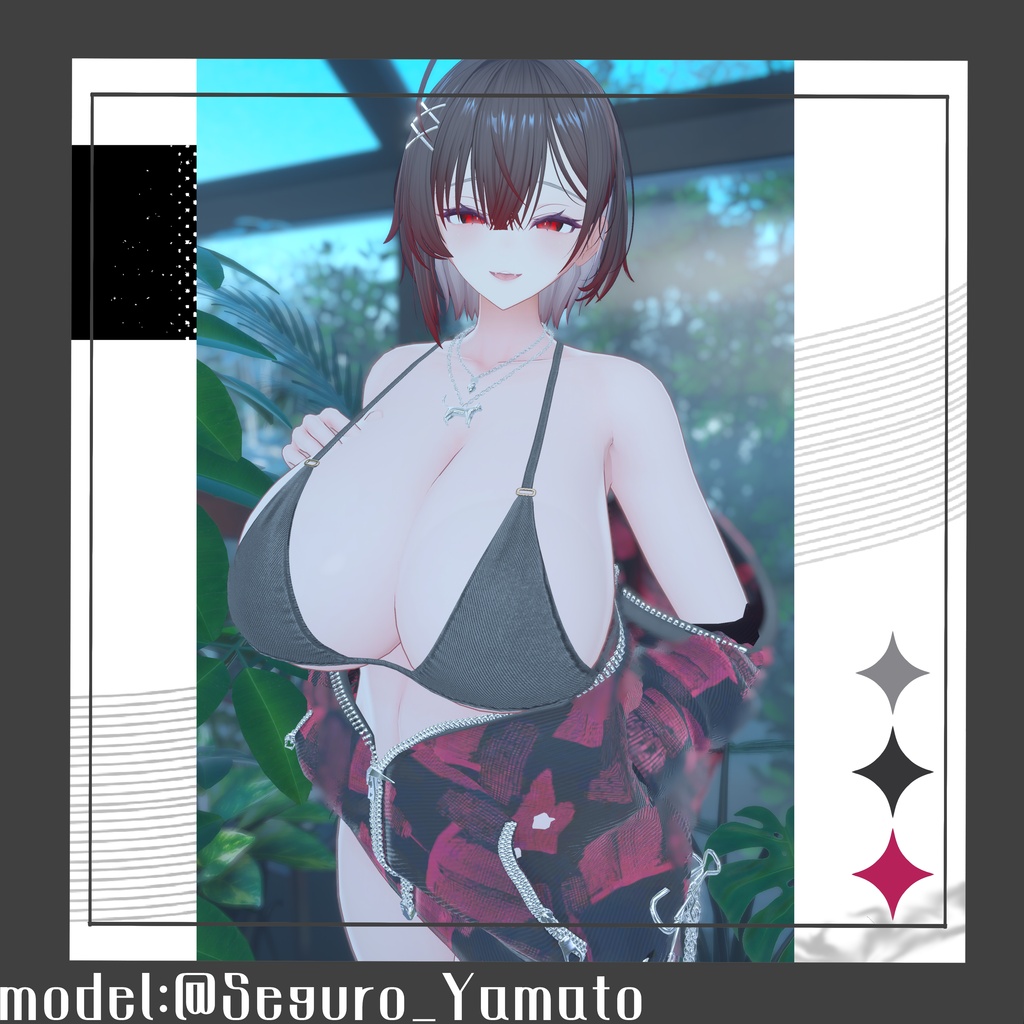 ♡ポン置きでか♡ミルティナblendshape+bodyscale♡ DEKAONE♡MILLlTINA