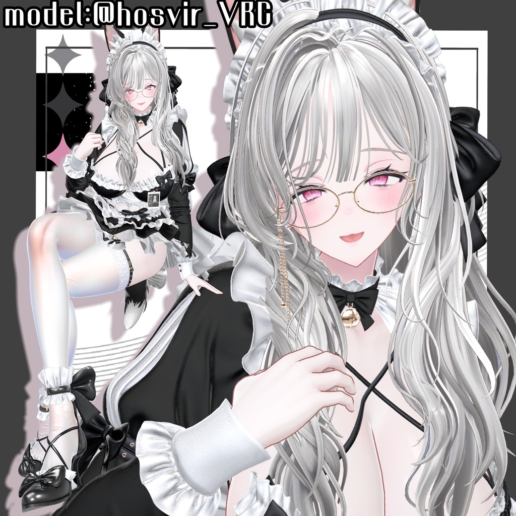 ♡ポン置きでか♡ミルティナblendshape+bodyscale♡ DEKAONE♡MILLlTINA
