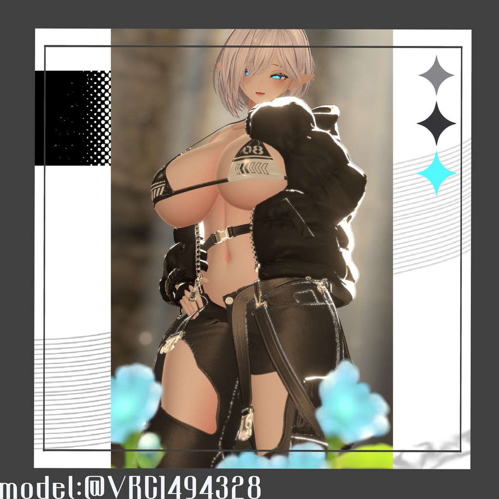 ♡ポン置きでか♡ミルティナblendshape+bodyscale♡ DEKAONE♡MILLlTINA