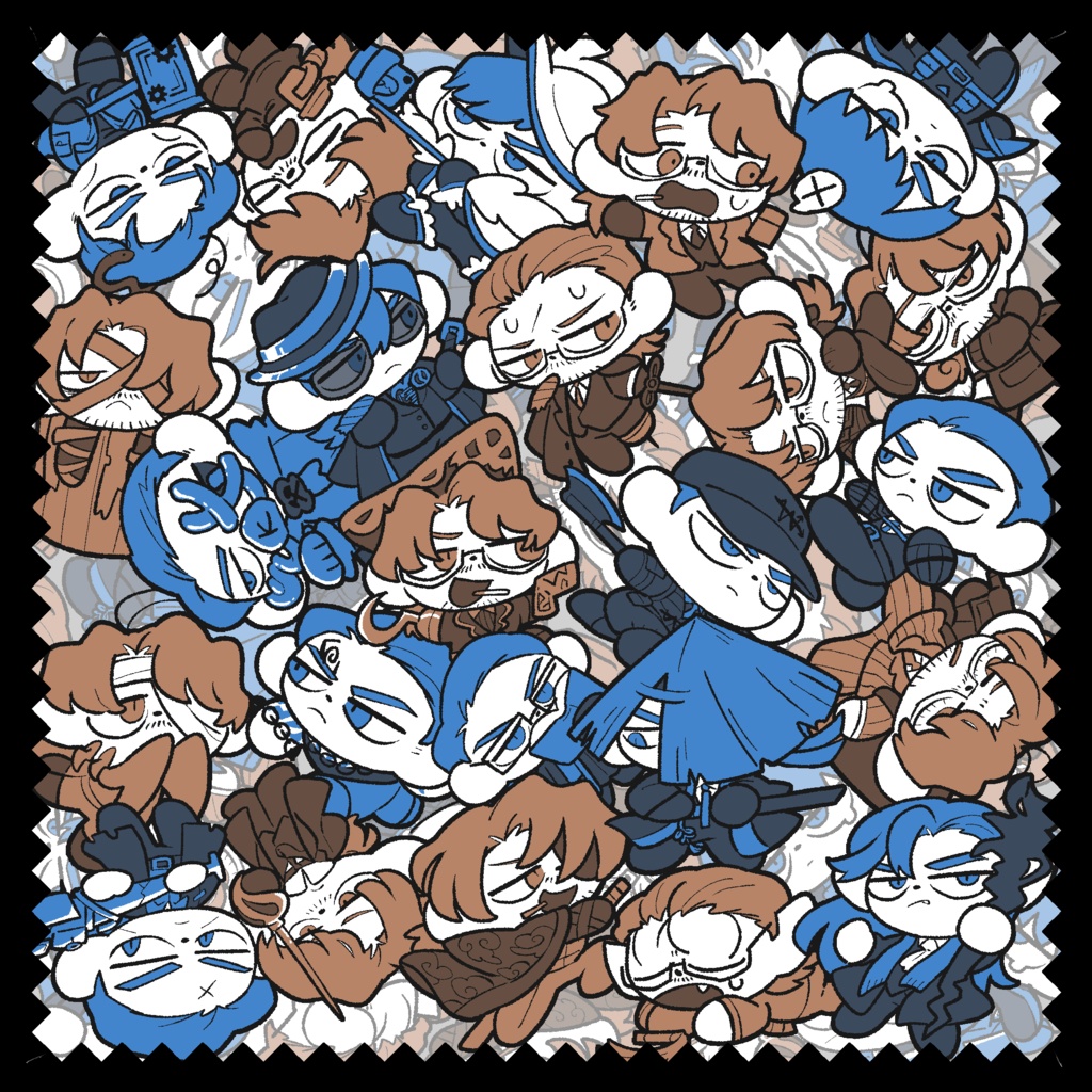 ムルグレいっぱいメガネ拭き