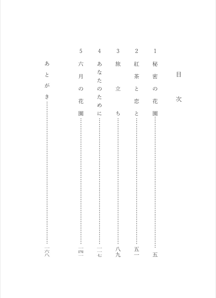 【5/3新刊】ティータイムは秘密の花園で