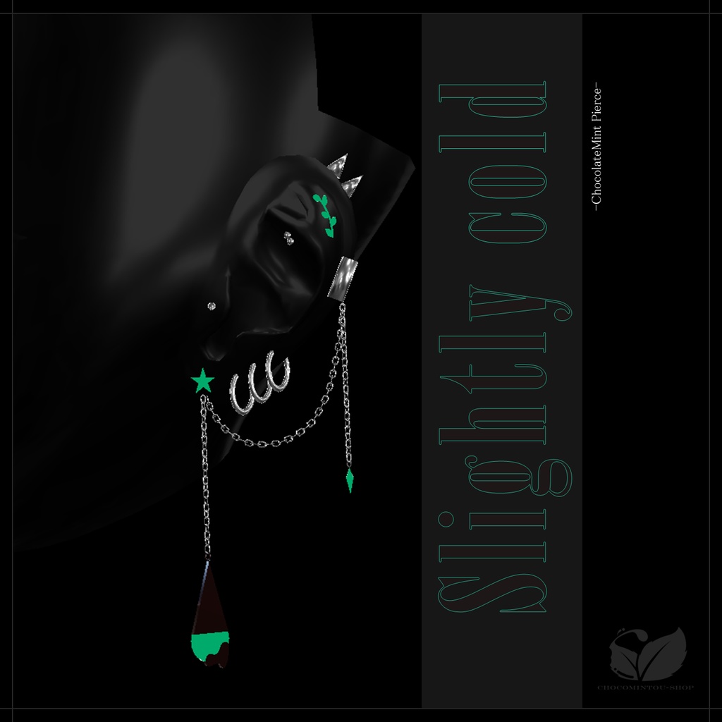 ChocolateMint Pierce -Slightly Cold- 【VRChat】