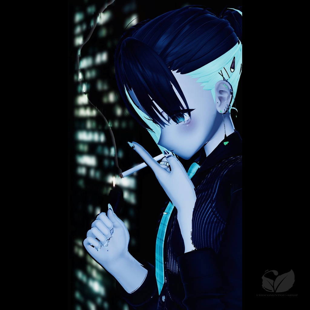 ChocolateMint Pierce -Slightly Cold- 【VRChat】