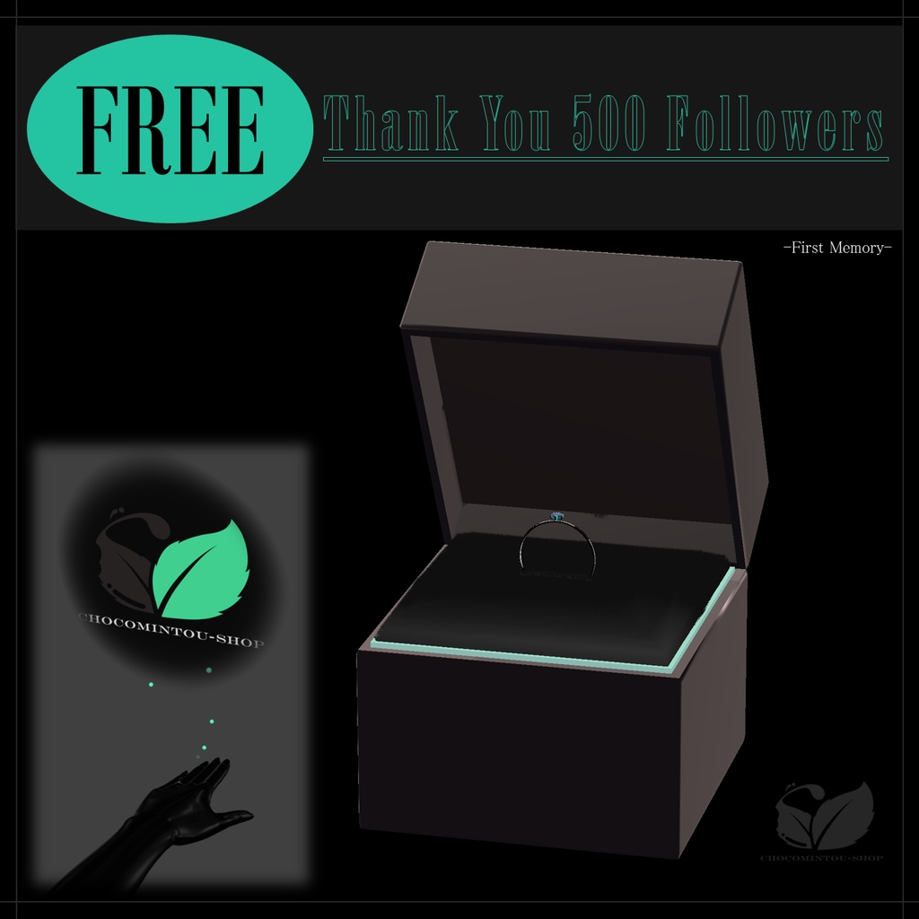 First Memory Ring -Thank you 500 followers-【VRChat】