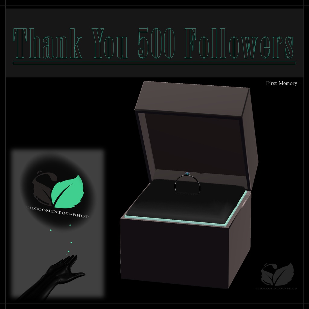First Memory Ring -Thank you 500 followers-【VRChat】