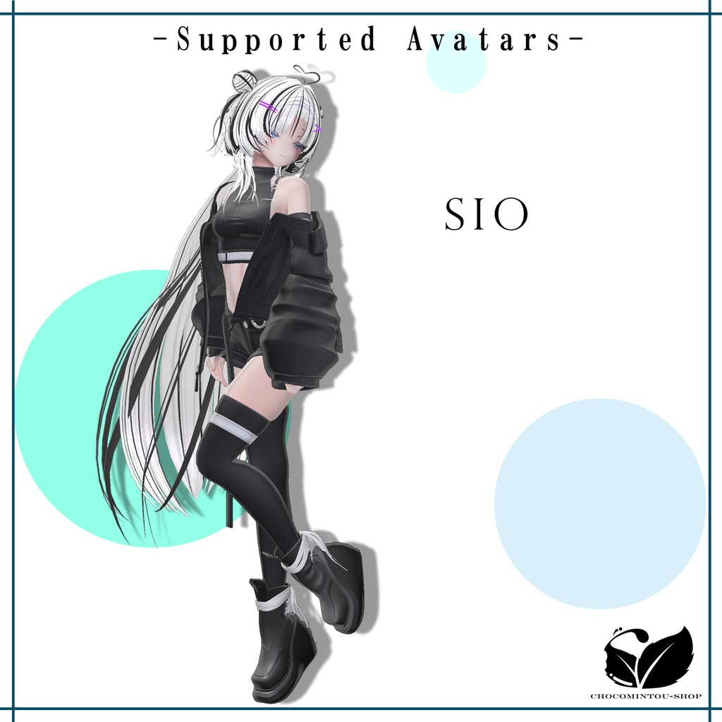 『6 Avaters』Poison Jelly Hair 【VRChat】